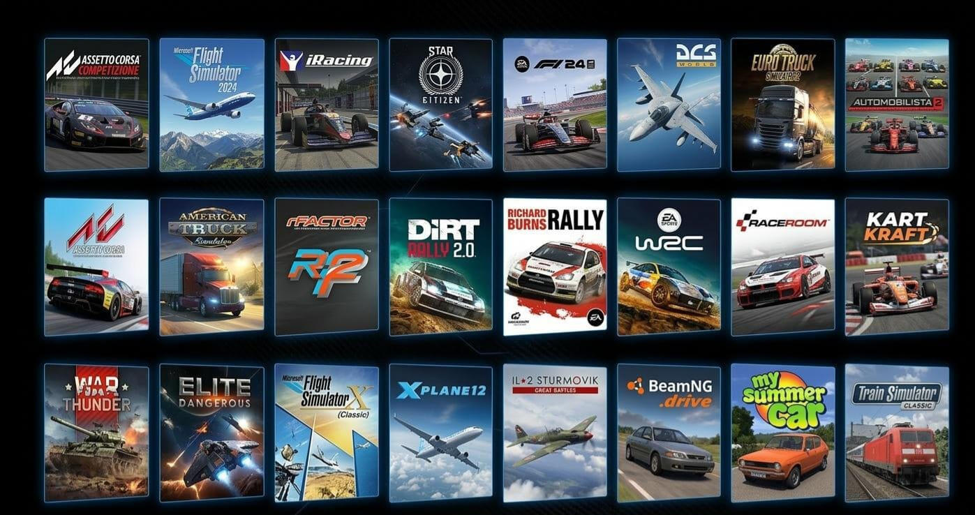 Alcuni dei titoli supportati