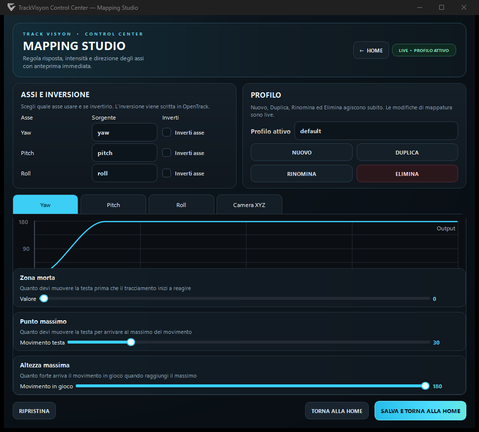 TrackVisyon Mapping Studio